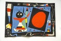 Joan Miro tapestry Royalty Free Stock Photo